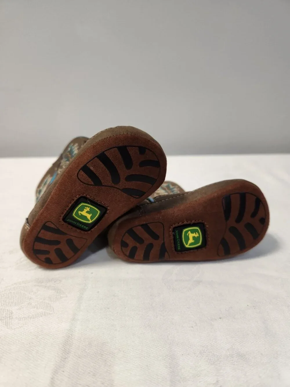 John Deere Infant Booties